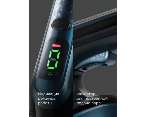 Отпариватель REDMOND SH 1640 черный/синий