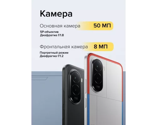 Смартфон Xiaomi Poco M7 6/128Gb Black