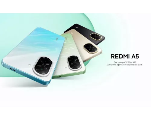 Смартфон Xiaomi Redmi A5 3/64Gb Ocean Blue