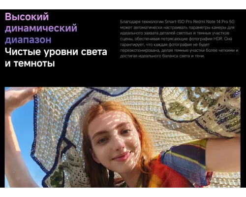 Смартфон Xiaomi Redmi Note 14 Pro 12/256Gb Midnight Black