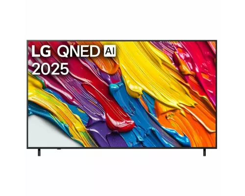 Телевизор LG 43QNED82A6B черный