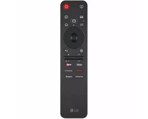 Телевизор LG 55QNED80A6A черный графит