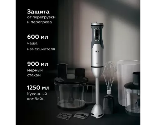 Блендер BQ HB601S Steel-Black