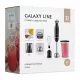 Блендер Galaxy Line GL 2166 черный с серебристым