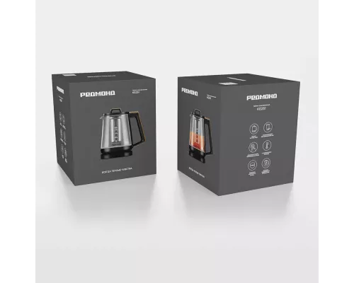 Чайник REDMOND KG251 черный с деревом