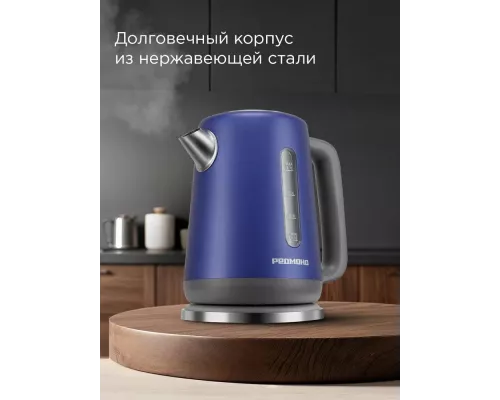Чайник REDMOND KM 238 серо-голубой