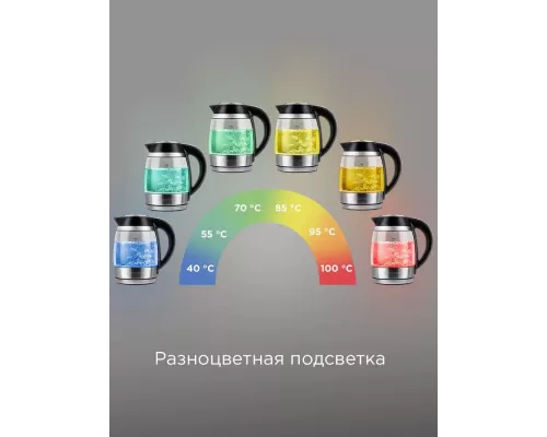 Чайник REDMOND SkyKettle KG230S черный/хром