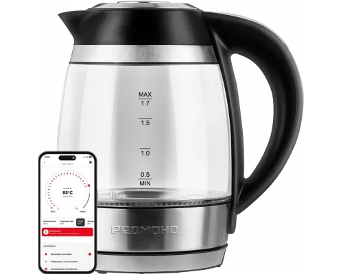 Чайник REDMOND SkyKettle KG230S черный/хром