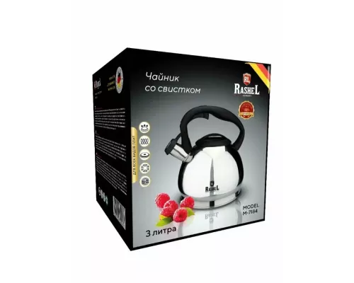 Чайник со свистком Rashel М-7184