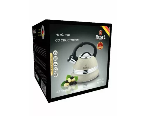 Чайник со свистком Rashel М-7906