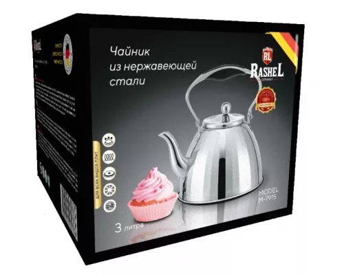 Чайник со свистком Rashel М-7915