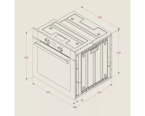 Духовой шкаф ARDO BO18B2