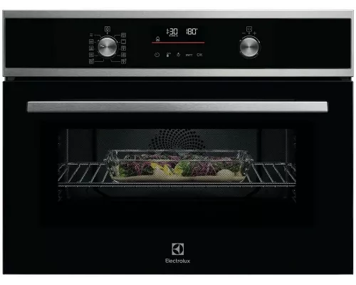 Духовой шкаф Electrolux EVL6E49X черный/серебристый