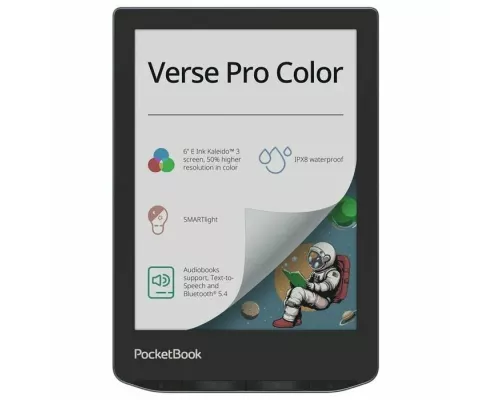 Электронная книга PocketBook 634 Verse Pro Color Stormy Sea (PB634K3-1-WW)