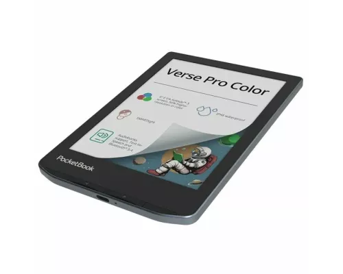Электронная книга PocketBook 634 Verse Pro Color Stormy Sea (PB634K3-1-WW)