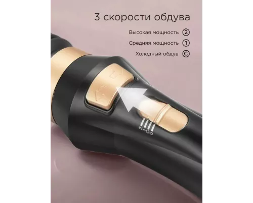 Фен-стайлер REDMOND HD 1730 черный