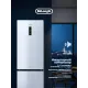 Холодильник DeLonghi DCS 19NFI BB DAMIANO белый