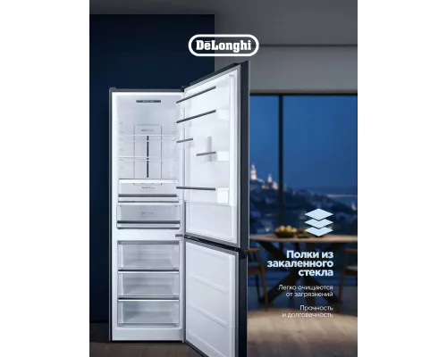 Холодильник DeLonghi DCS 19NFI BB DAMIANO белый