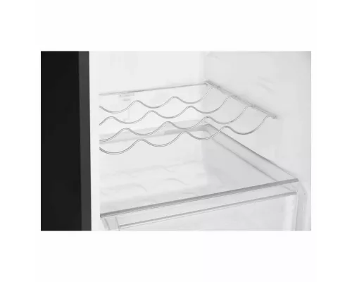 Холодильник Korting KNFC 62980 GN черный стекло