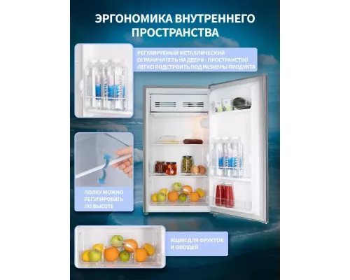 Холодильник NORD NS 90 S серебро