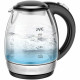 Чайник JVC JK-KE1516 сталь/черный стекло