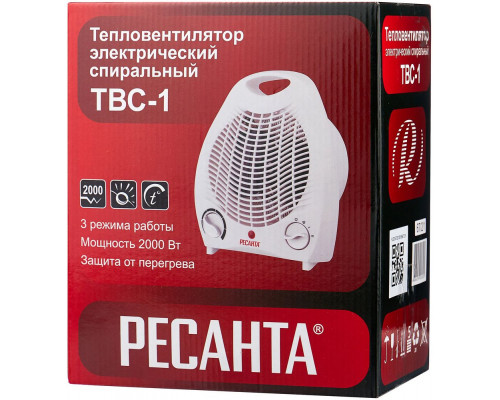 Тепловентилятор РЕСАНТА ТВС-1 Тепловентилятор РЕСАНТА ТВС-1