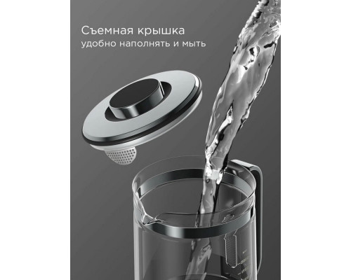 Чайник REDMOND KG220 черный/хром Чайник REDMOND KG220 черный/хром