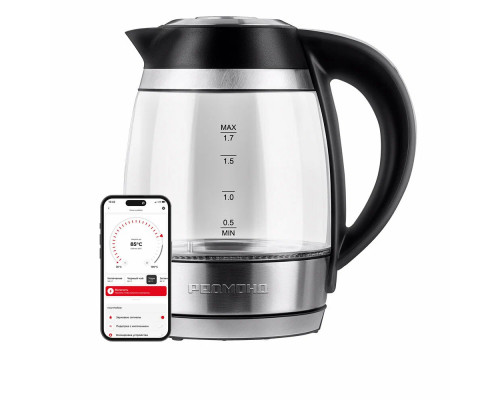 Чайник REDMOND SkyKettle KG230S черный/хром Чайник REDMOND SkyKettle KG230S черный/хром