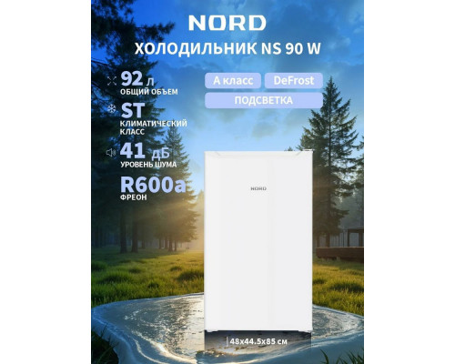 Холодильник NORD NS 90 S серебро