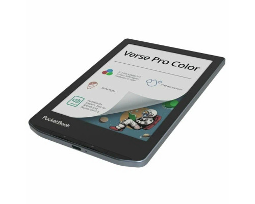 Электронная книга PocketBook 634 Verse Pro Color Stormy Sea (PB634K3-1-WW) Электронная книга PocketBook 634 Verse Pro Color Stormy Sea (PB634K3-1-WW)