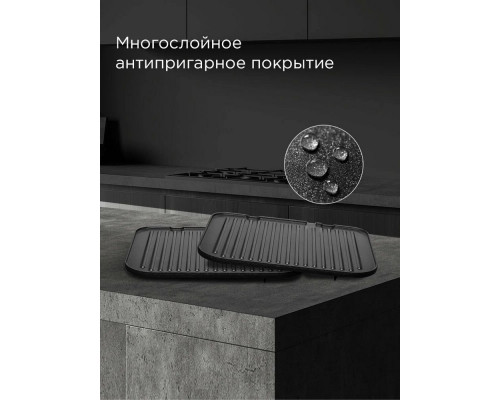 Гриль REDMOND SteakMaster GM 303 серый Гриль REDMOND SteakMaster GM 303 серый