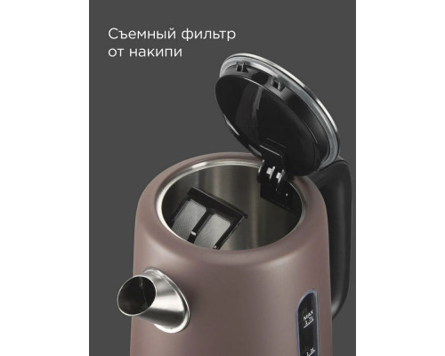 Чайник REDMOND KM 238 серо-коричневый Чайник REDMOND KM 238 серо-коричневый