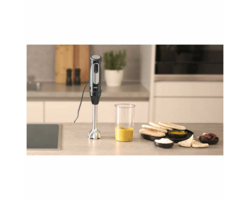 Блендер Braun MQ55001MBK черный/серебристый Блендер Braun MQ55001MBK черный/серебристый