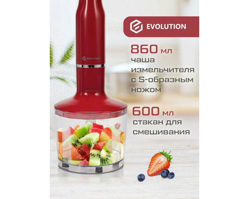 Блендер EVOLUTION HBS-0641 RED Блендер EVOLUTION HBS-0641 RED