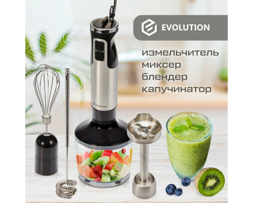Блендер EVOLUTION HBS-1041 черный Блендер EVOLUTION HBS-1041 черный