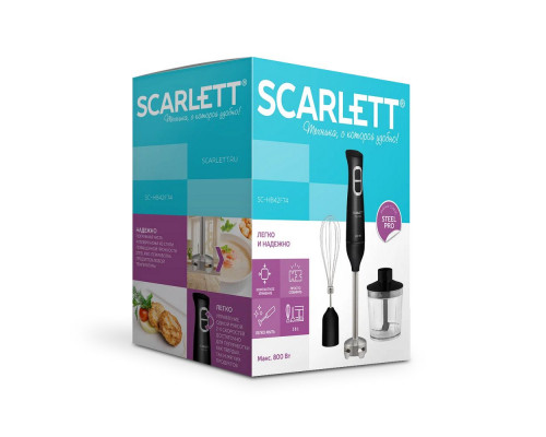 Блендер Scarlett SC-HB42F74 черный Блендер Scarlett SC-HB42F74 черный