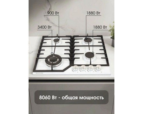 Варочная поверхность Zigmund & Shtain G 22.6 W