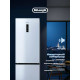 Холодильник DeLonghi DCS 19NFI BB DAMIANO белый