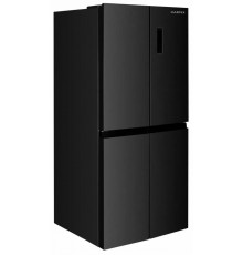 Холодильник HARPER RH6966BI black glass