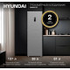 Холодильник Hyundai CM30073F нержавеющая сталь