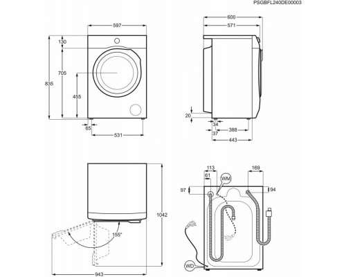 Стиральная машина Electrolux EW7W2481E