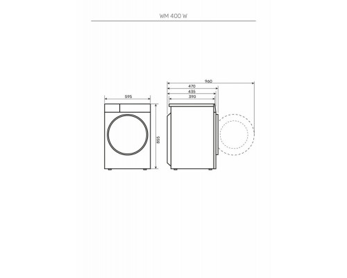 Стиральная машина Kuppersberg WM 400 W белая