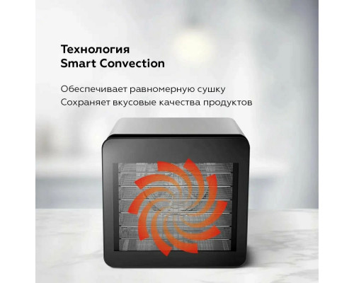 Сушилка для овощей и фруктов BQ FD1006 Black-Steel Сушилка для овощей и фруктов BQ FD1006 Black-Steel