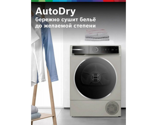 Сушильная машина Bosch WQB245BXME серый
