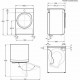 Сушильная машина Electrolux EW9D4854KE белый