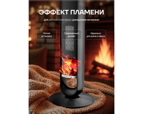 Тепловентилятор BRAYER BR4862 Тепловентилятор BRAYER BR4862