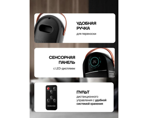 Тепловентилятор BRAYER BR4862 Тепловентилятор BRAYER BR4862