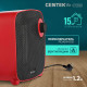 Тепловентилятор CENTEK CT-6022 красный-черный