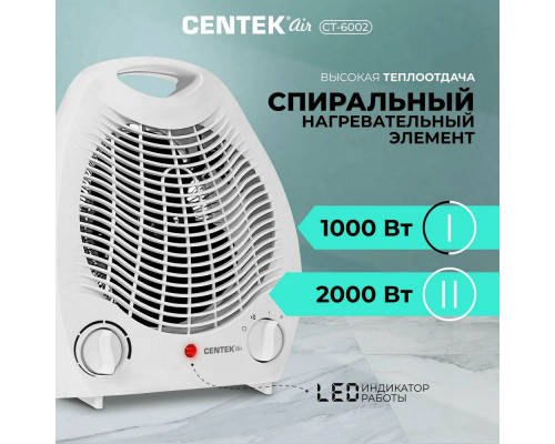 Тепловентилятор CENTEK СТ-6002 Тепловентилятор CENTEK СТ-6002