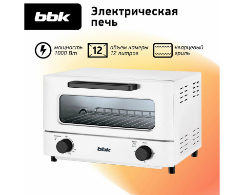Мини-печь BBK OE1270M белый Мини-печь BBK OE1270M белый